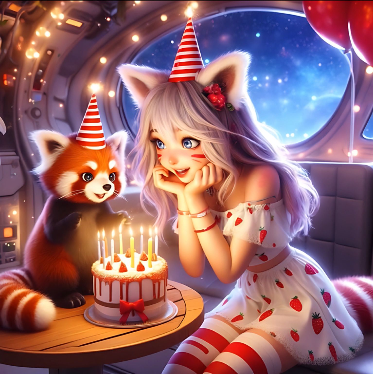 Jaybe and Little Monji celebrate their birthday