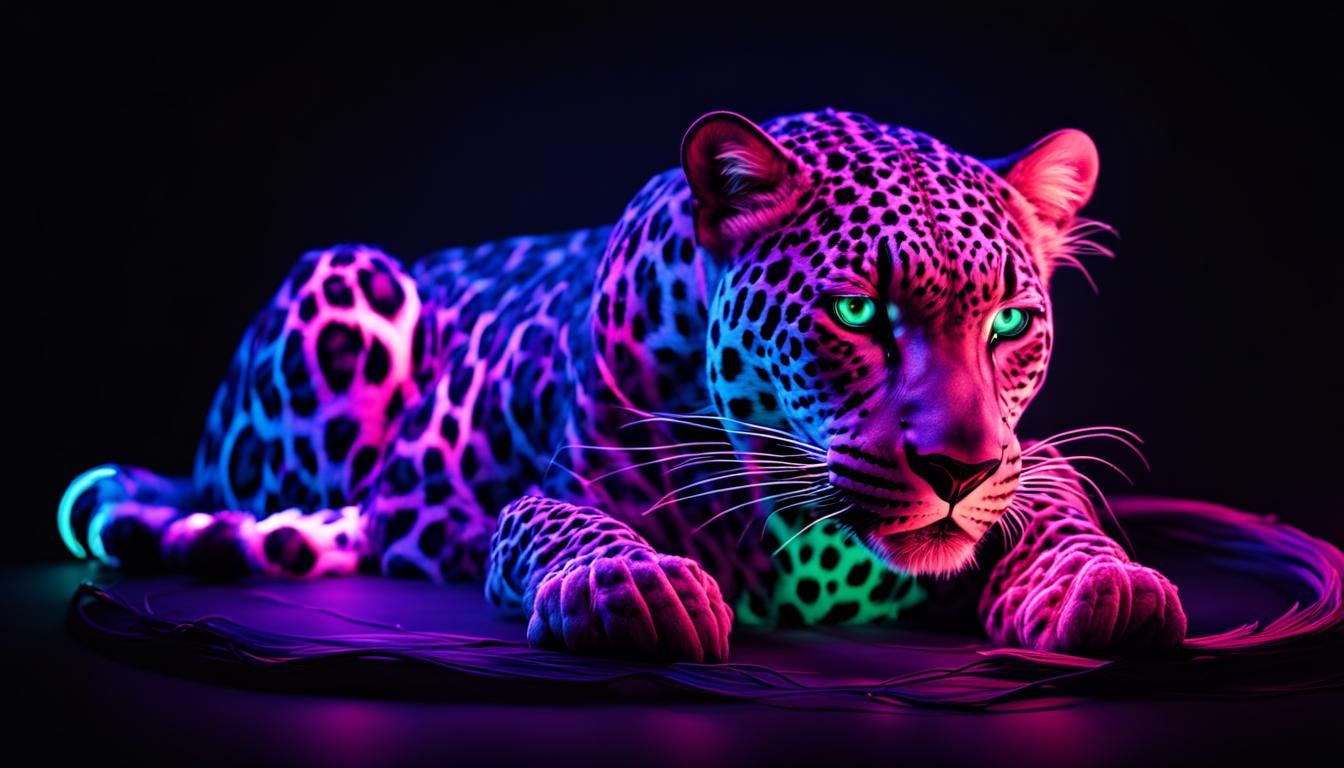 Black Light Art  by @BrainStorm