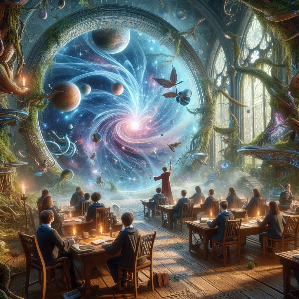 Show-and-tell day at magic school