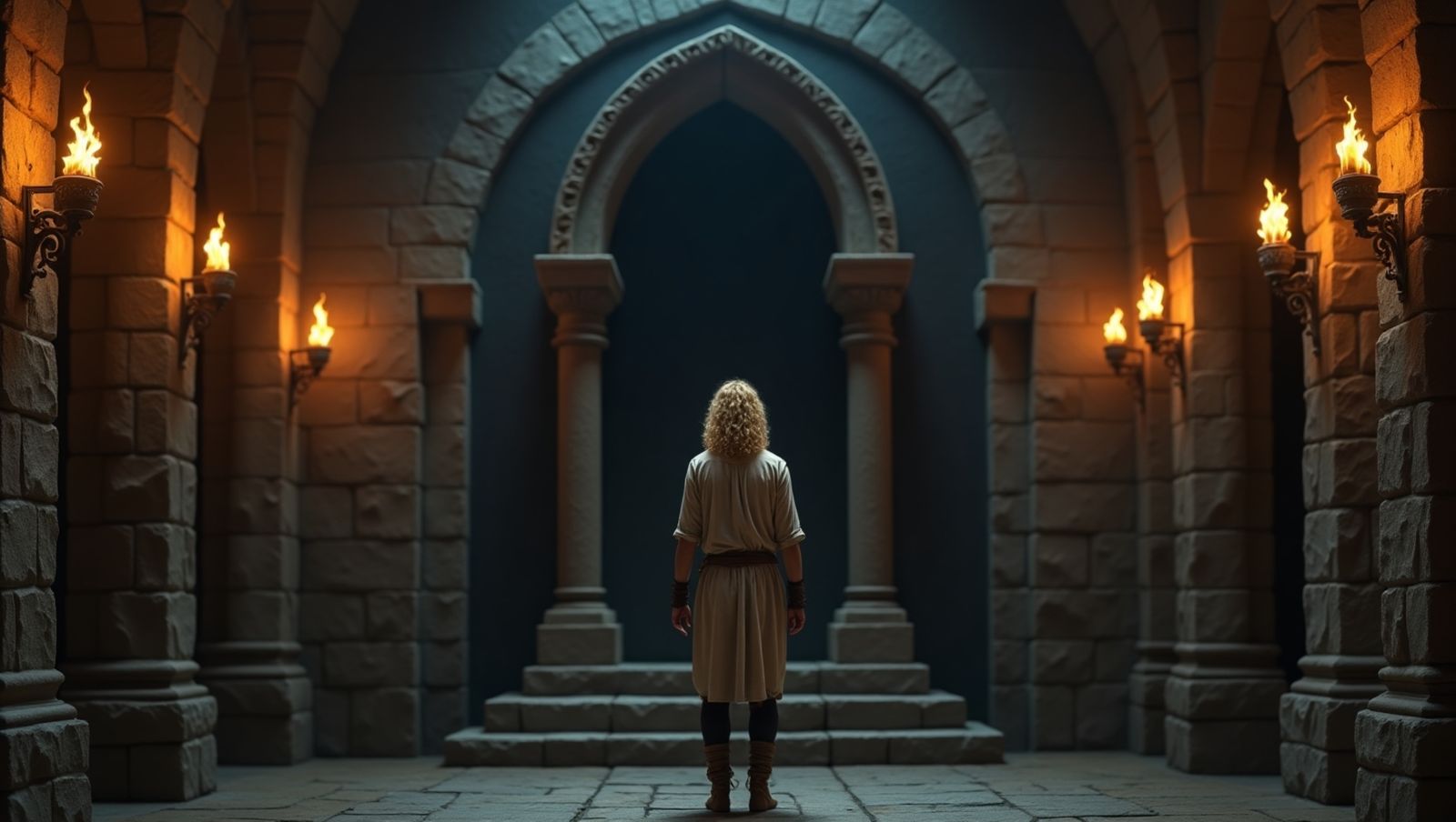 Der Jüngling und der Schwarze Schrein