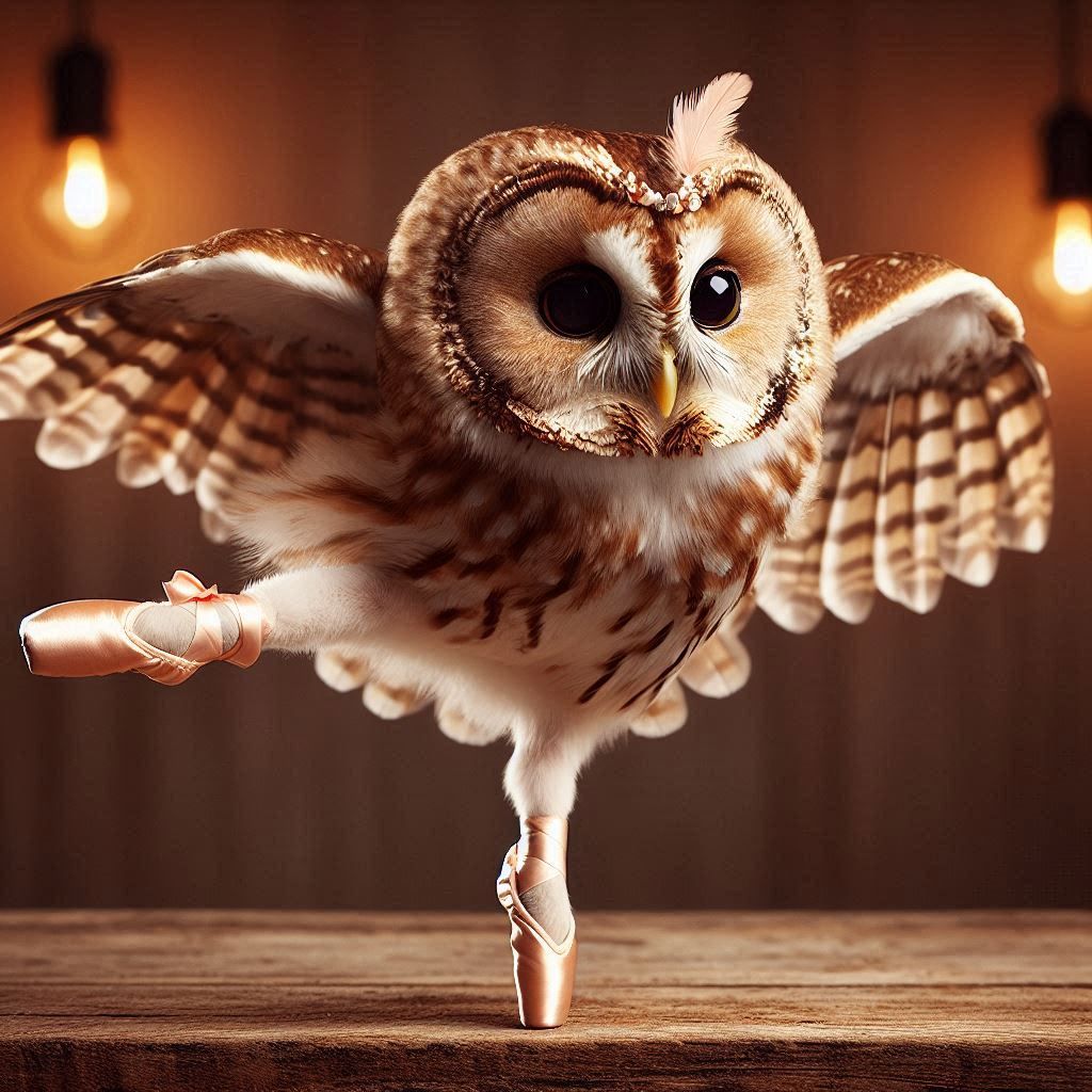 Owl Ballet Dancer