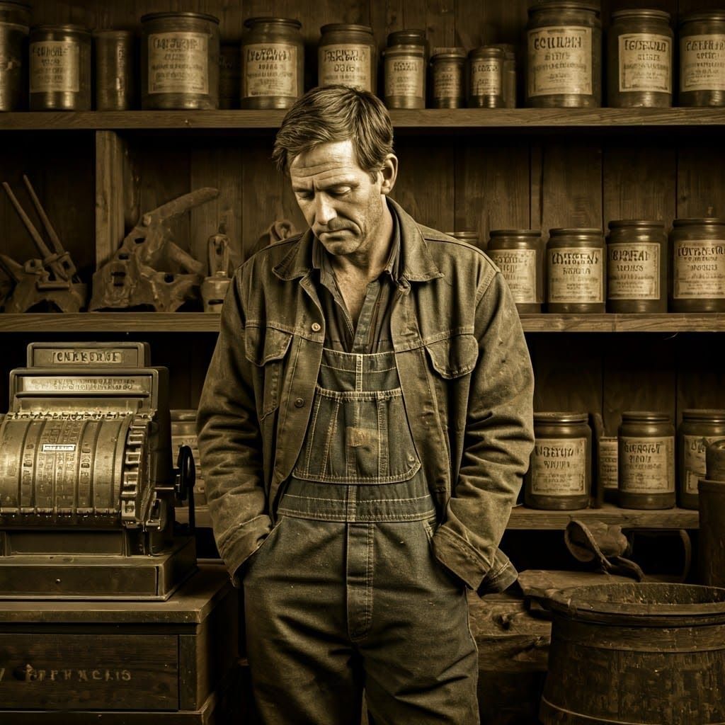 Sold my soul to the company store  by @Chet