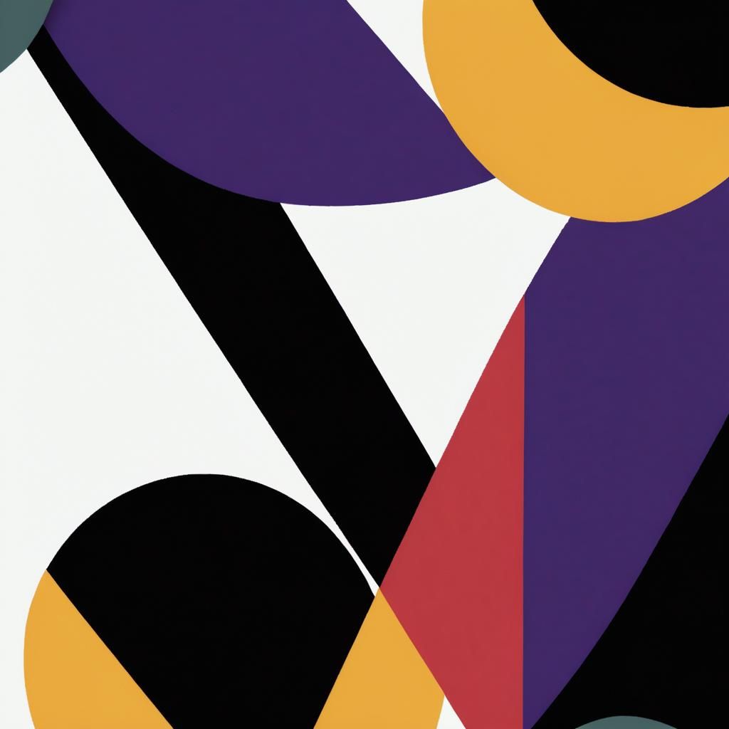 Geometric Shapes: Create compositions using various geometri...