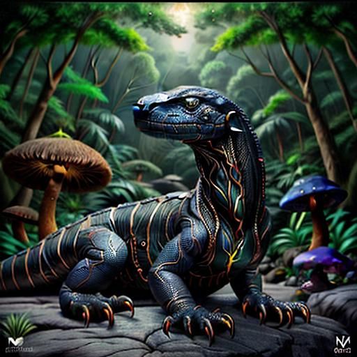 <lora:Noir Royale SD15:1.0> Lizard