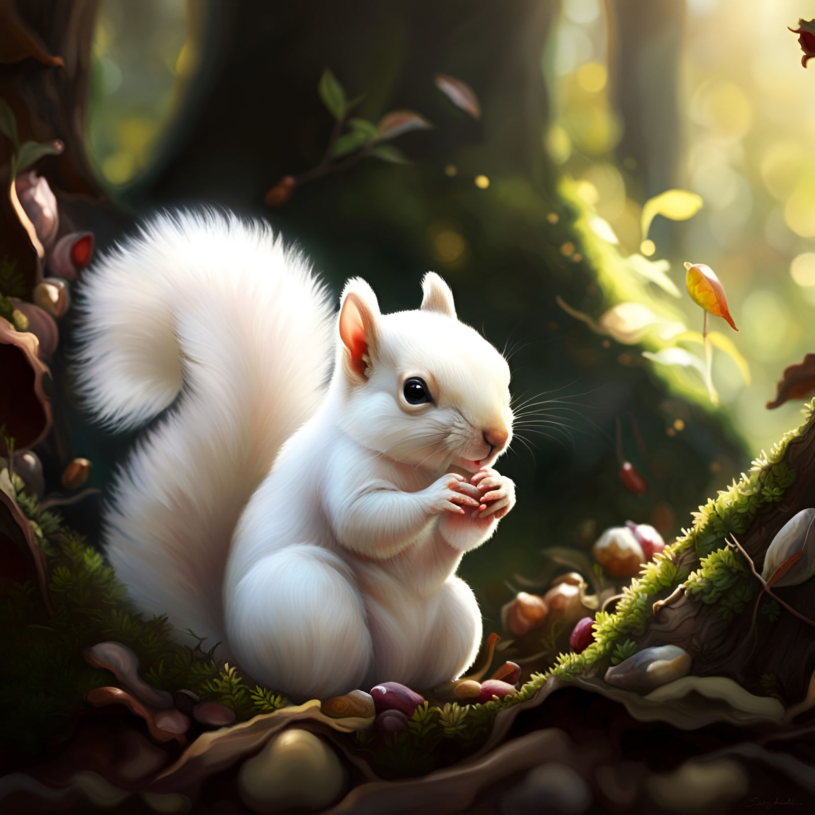 Adorable Baby Squirrel