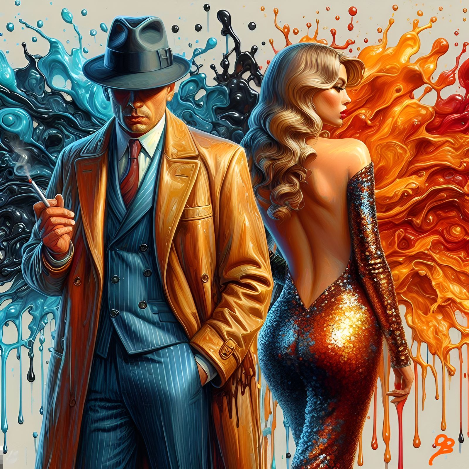 Sam Spade and Friend