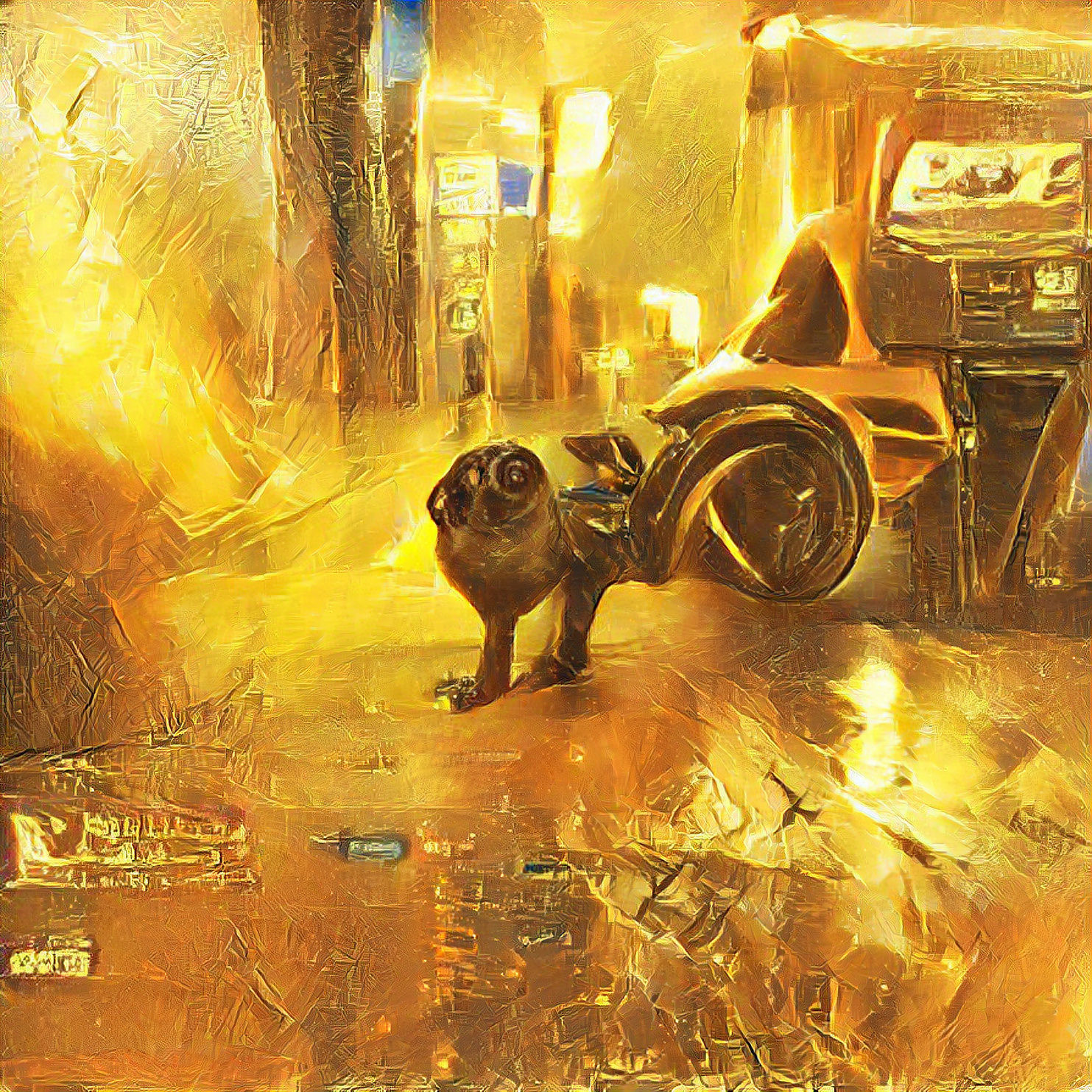 Cyber Pug Meets Bitcoin