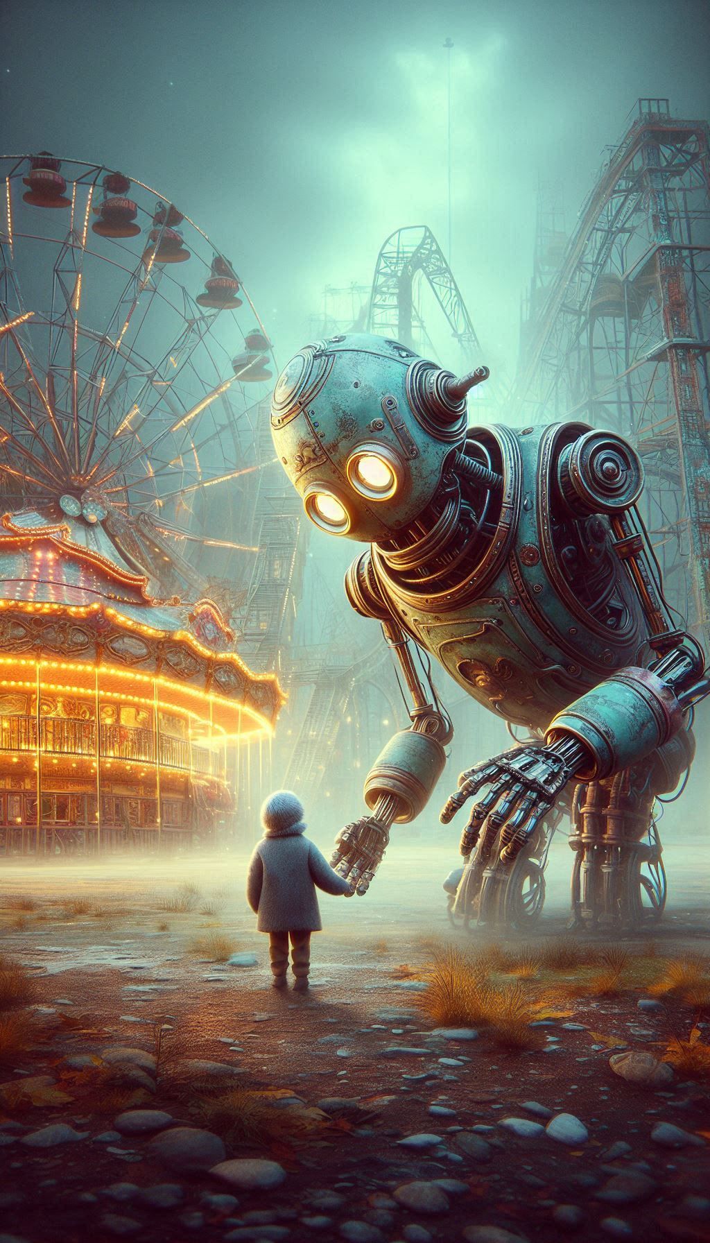 The amusement park you dream of on misty moonlit nights