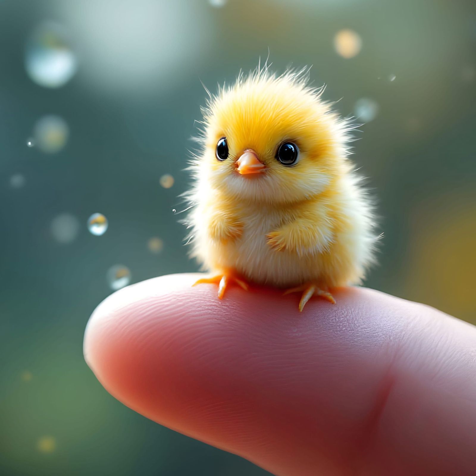 Baby chick   by @Floe Joe 