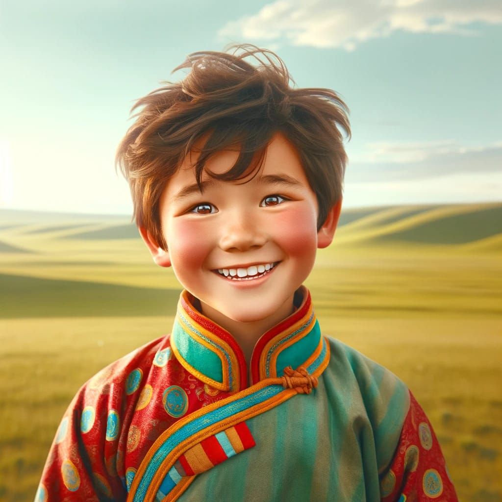 mongolian boy