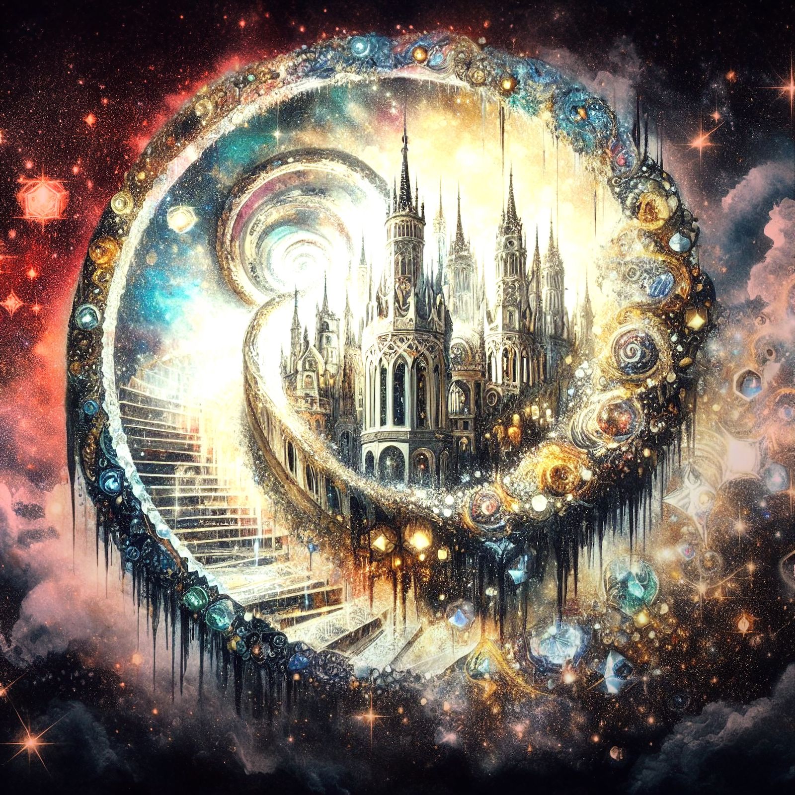 Astral Staircase to the Enchanted Castle