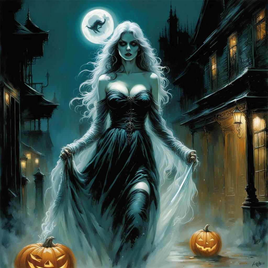 Ghostly visitor