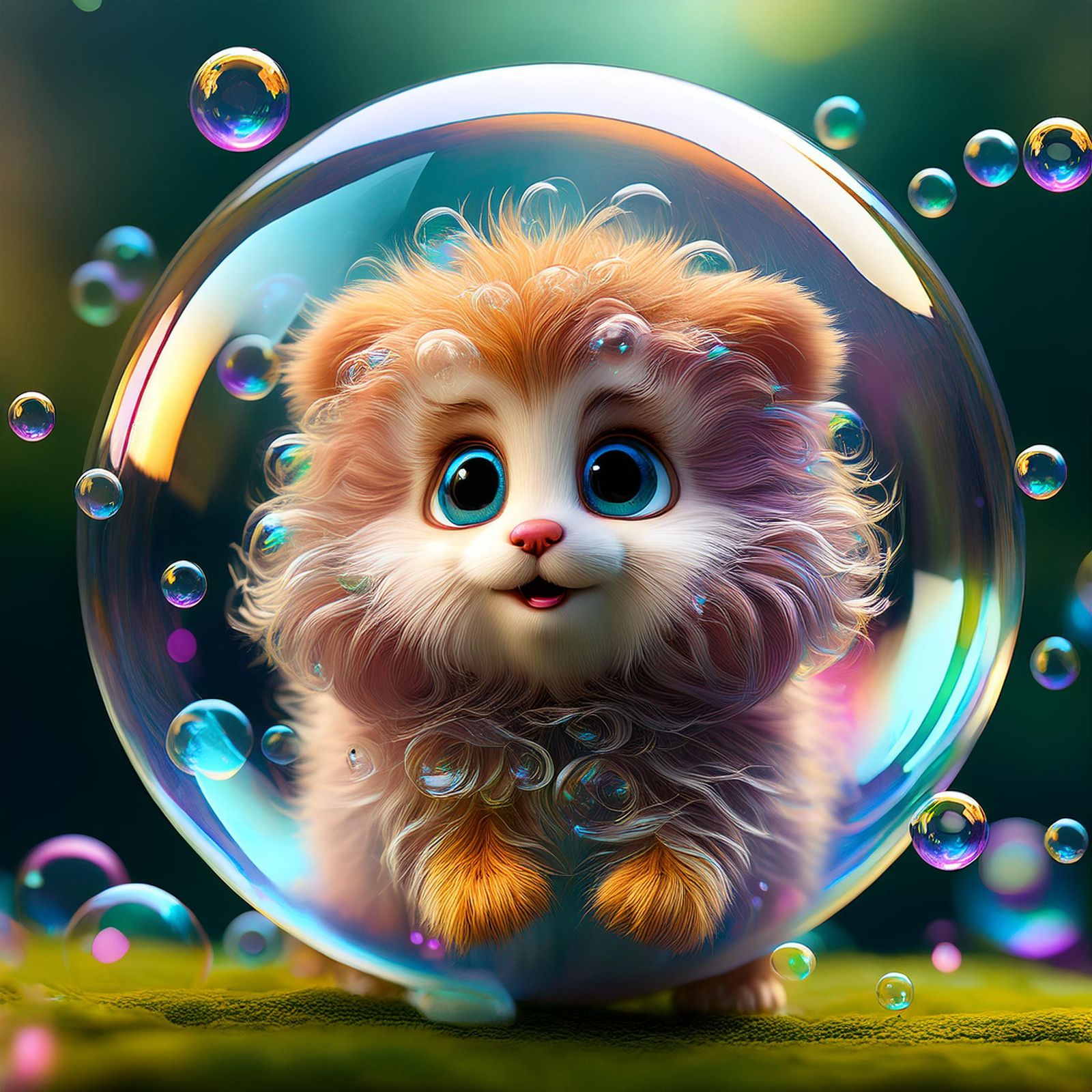 bubble creature