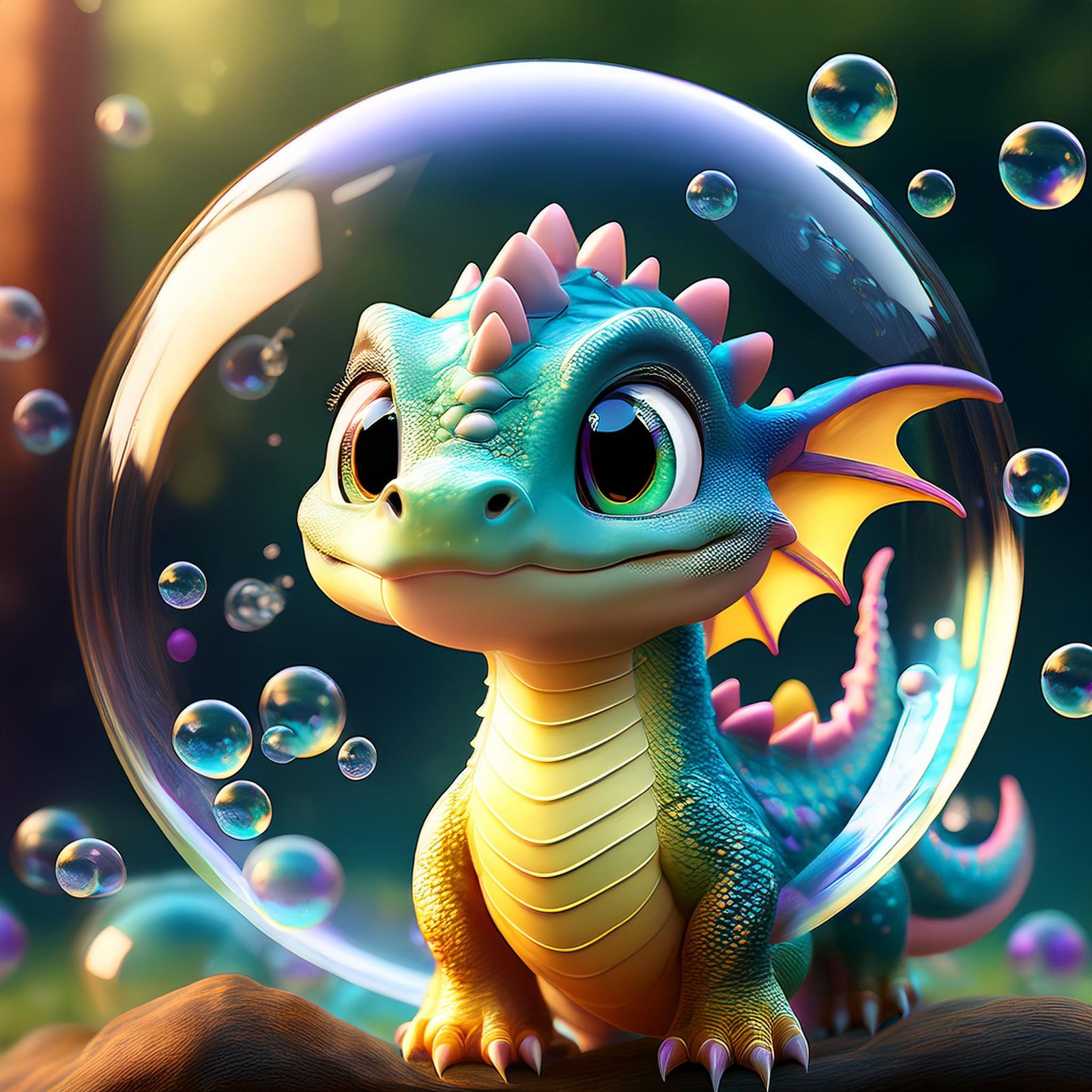 bubble creature