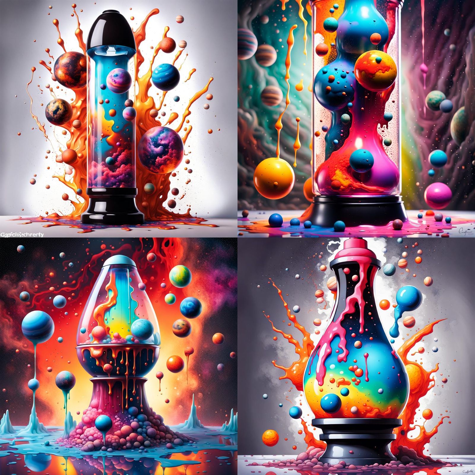 Lava lamps
