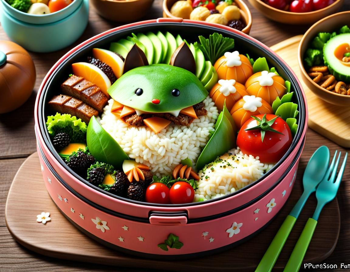Cute bento box