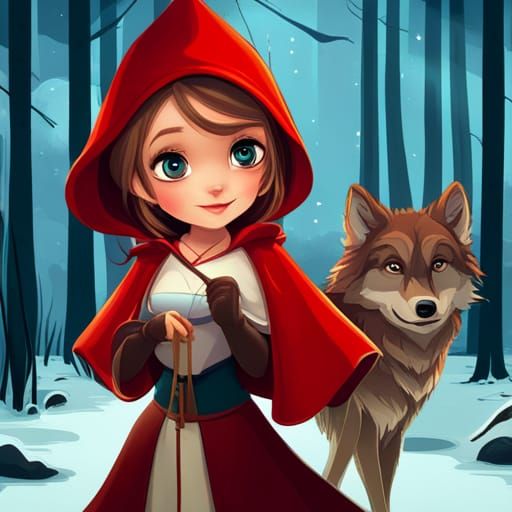 red riding hood - AI Generated Artwork - NightCafe Creator