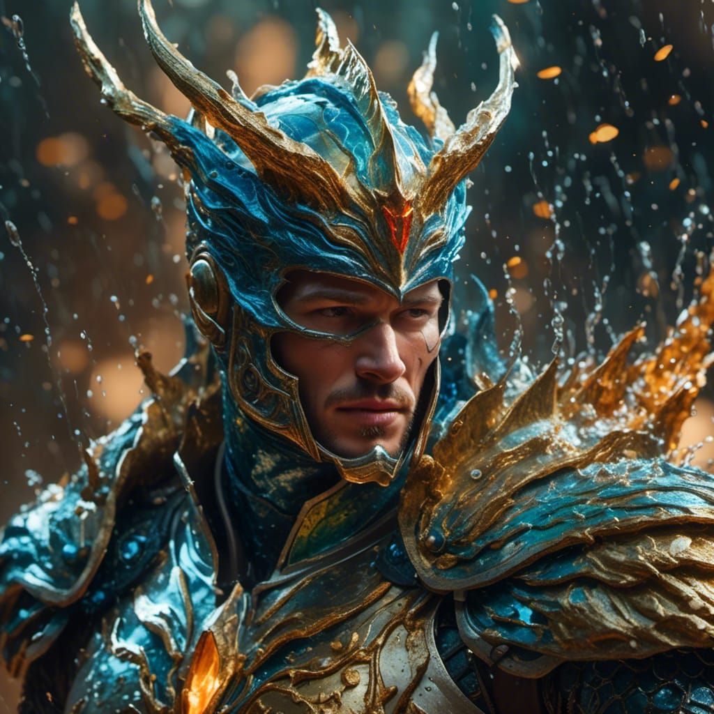 god of the sea <lora:Prince Charming:1.0> 