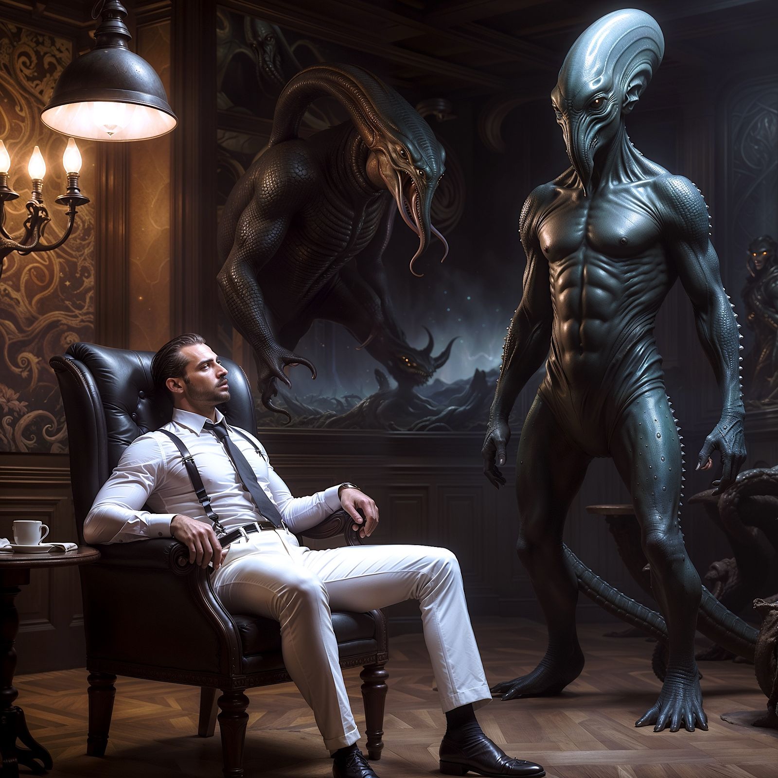 Let me introduce myself: I am your conscience (a tribute to Mark Twain) - Variations #32