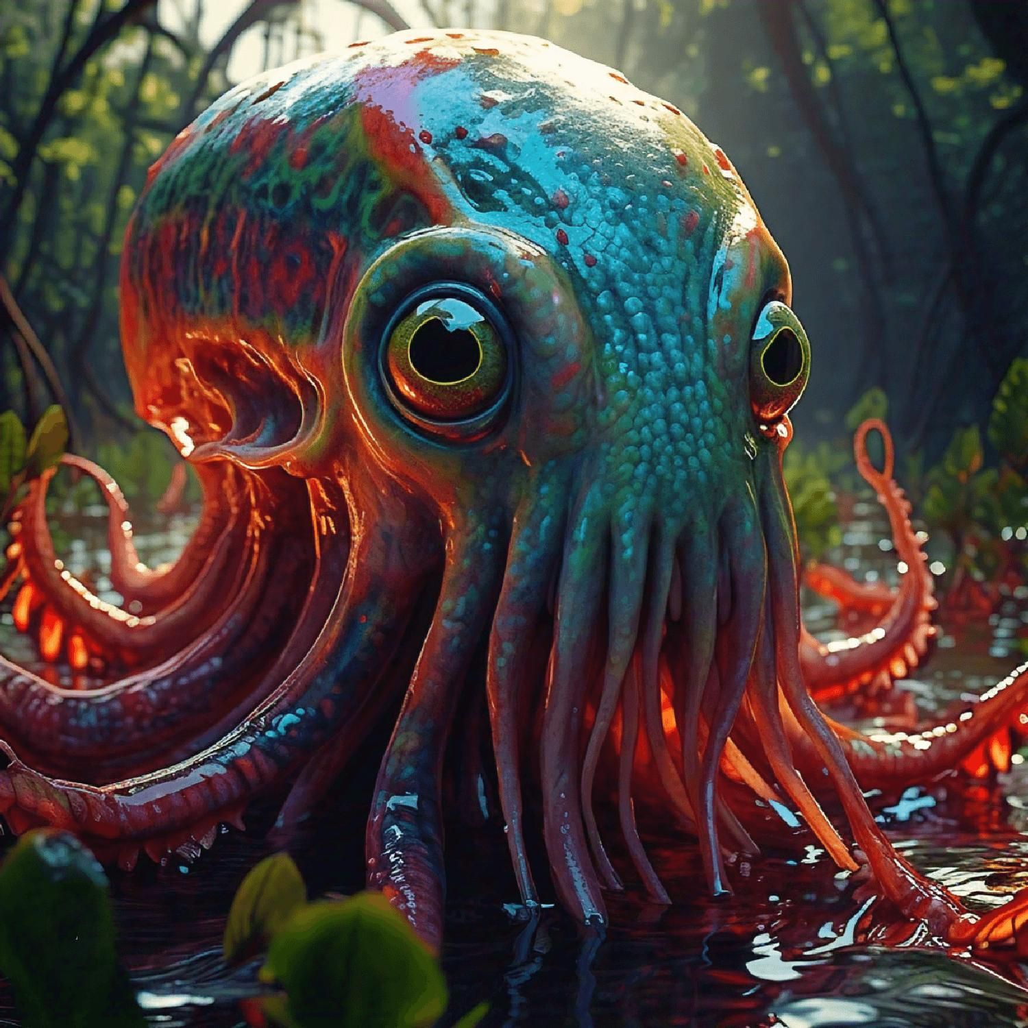 Swamp Alien