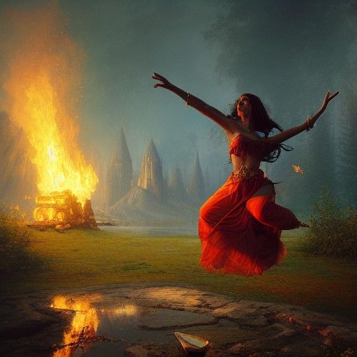 The gypsy dancer V0