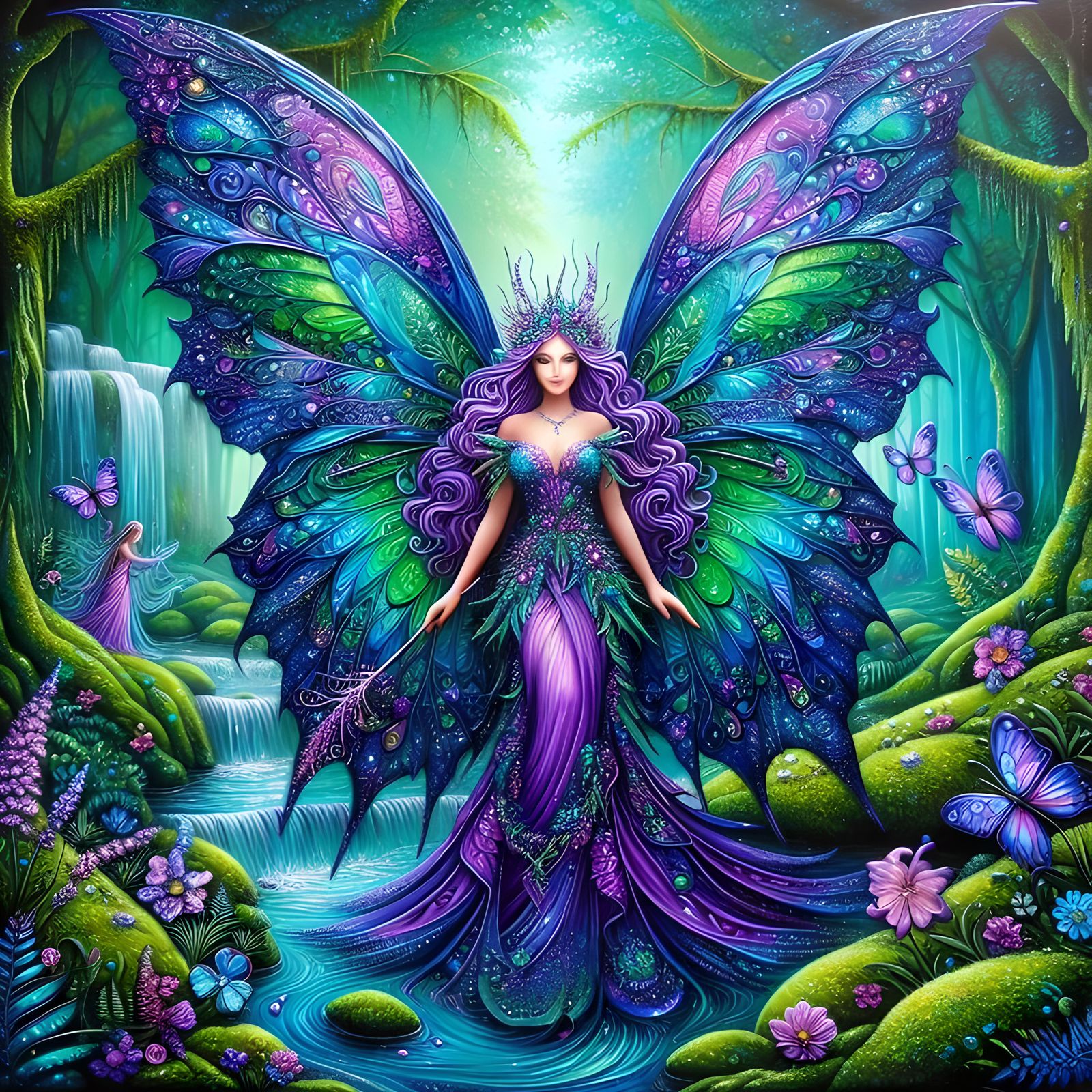 Peacock Fairy Queen