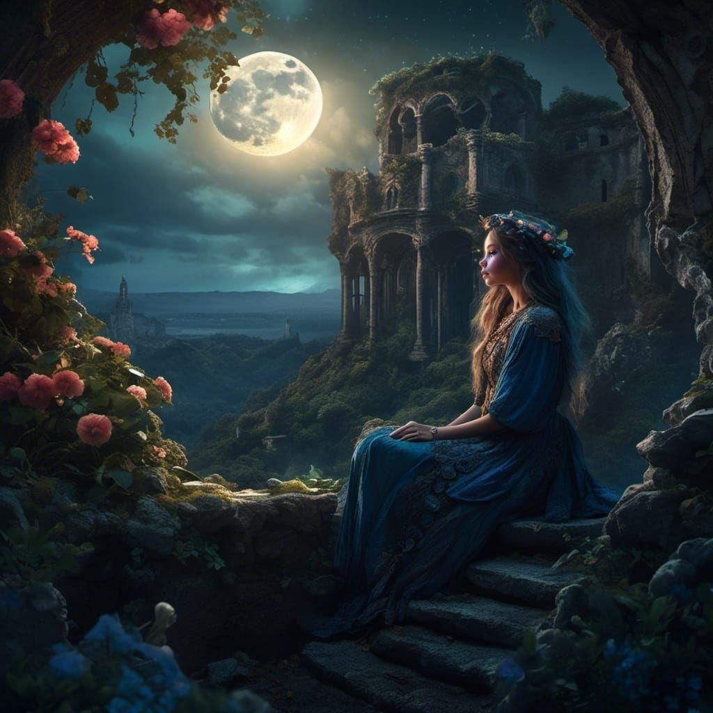 A moonlight serenade