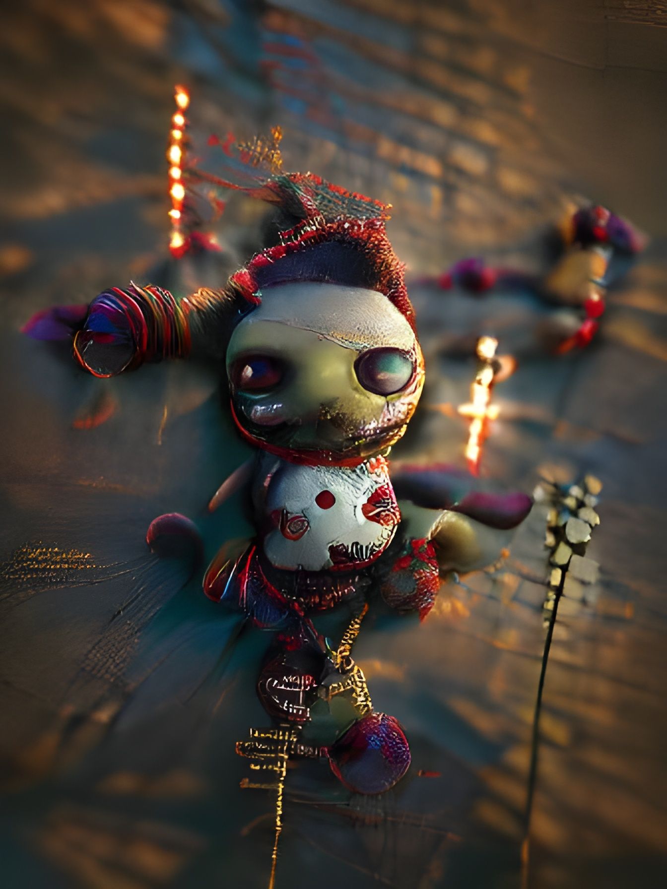 Voodoo Dolly AI Generated Artwork NightCafe Creator