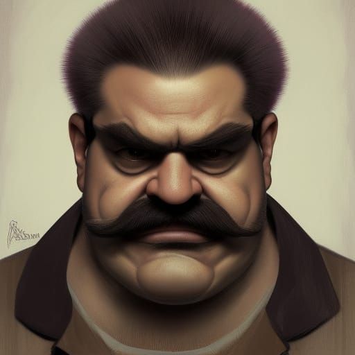 Mob Henchman Wario AI Generated Artwork NightCafe Creator