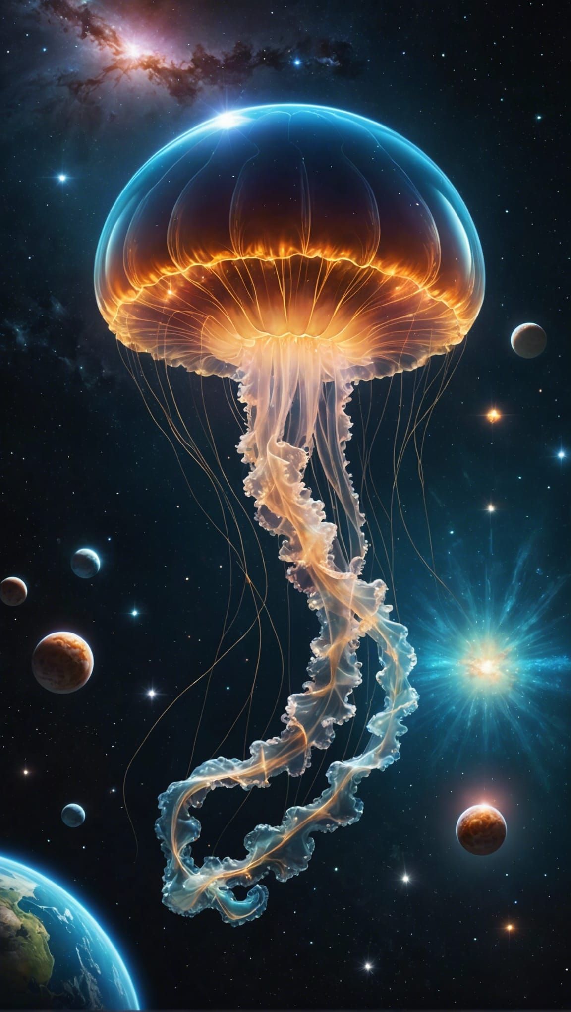 Space Jelly  by @Lucy