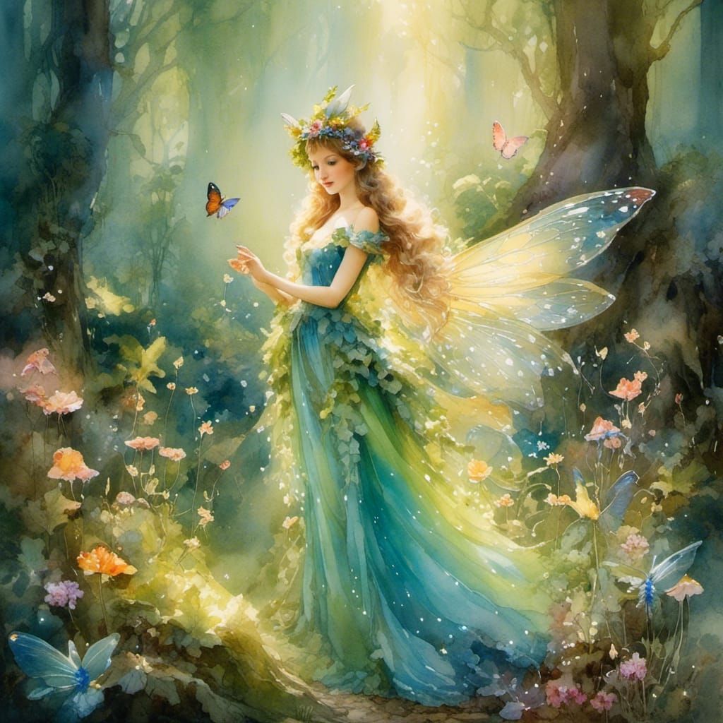 <lora:Fairy Portrait:1.0> 