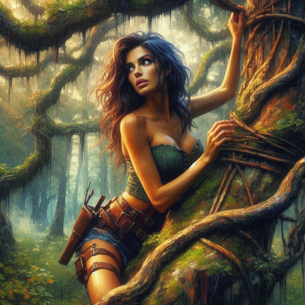 D3 Climbing the Oak Tree