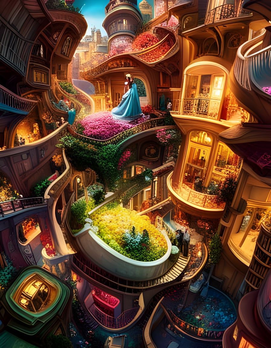 A solarpunk city - AI Generated Artwork - NightCafe Creator