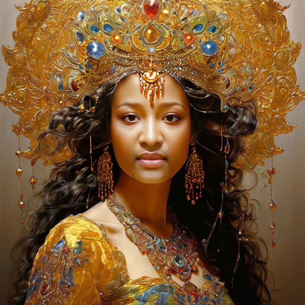 A Portrait of Regal Splendor