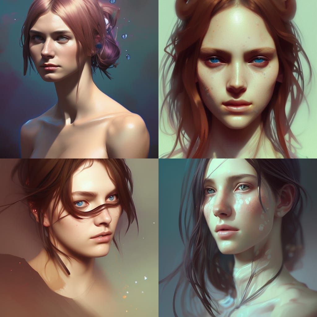 ugly girl - AI Generated Artwork - NightCafe Creator