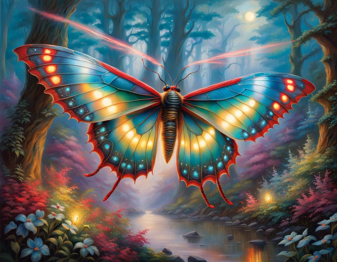 Servant of Mothra; Queen of Monsters - AI Generated Artwork - NightCafe ...