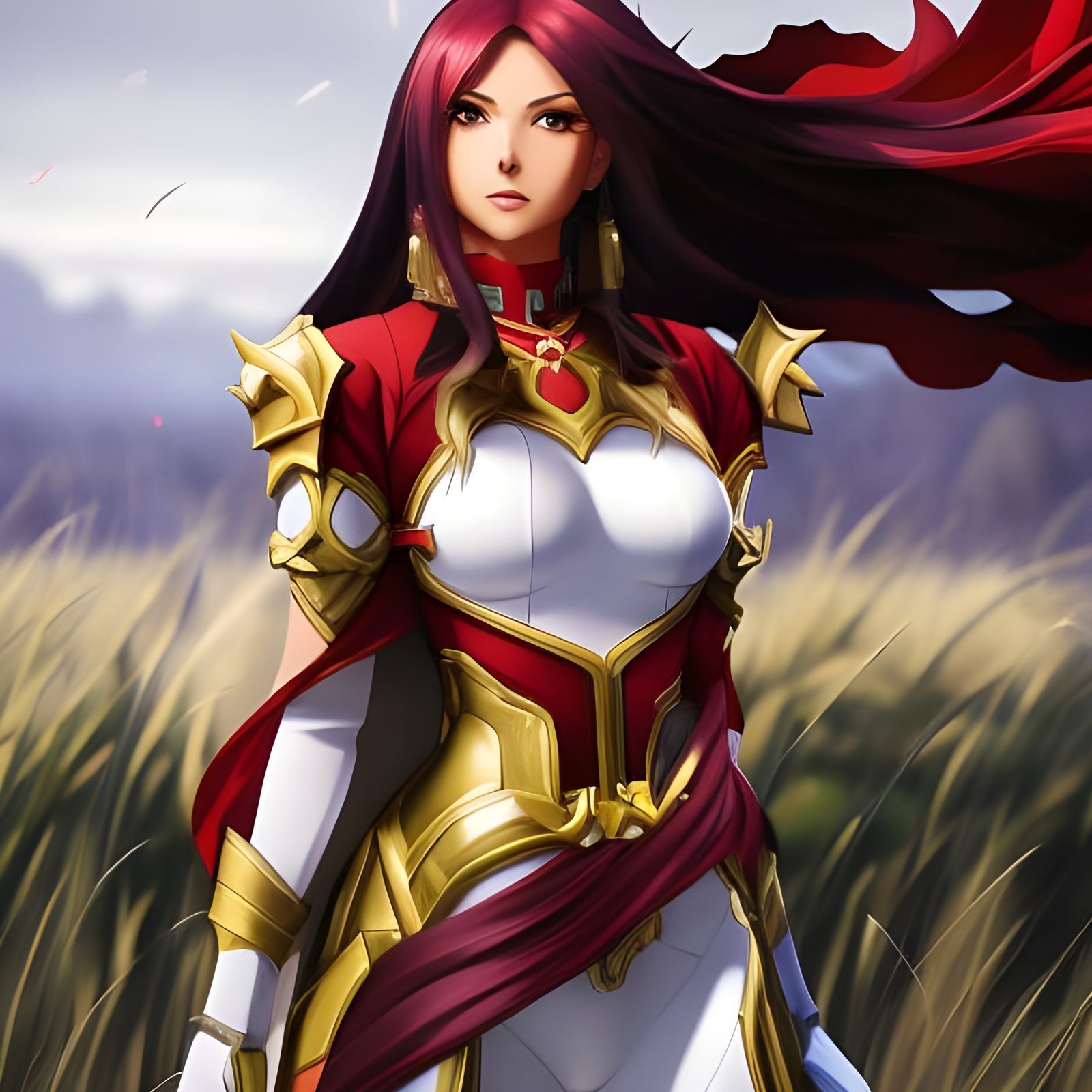 Valiant Heroine - Ai Generated Artwork - Nightcafe Creator