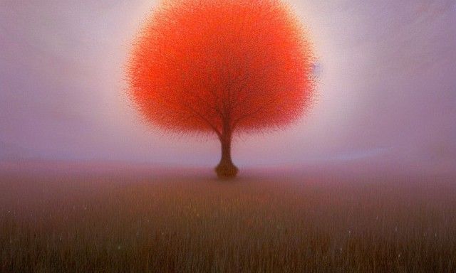 tree of light, odilon redon