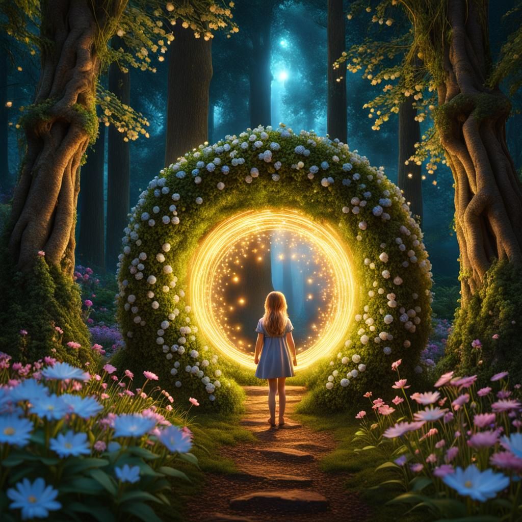 Flower Portal  by @ukcburnsy
