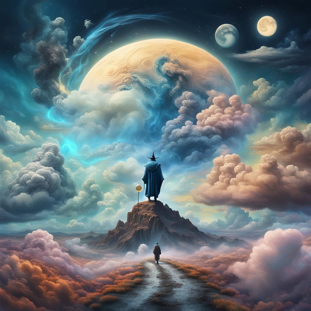 Souls Journey through the Night