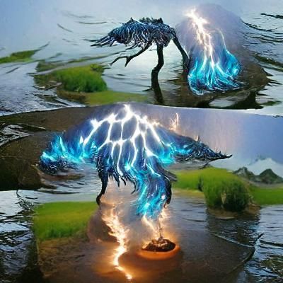 Lightning Elemental Creature