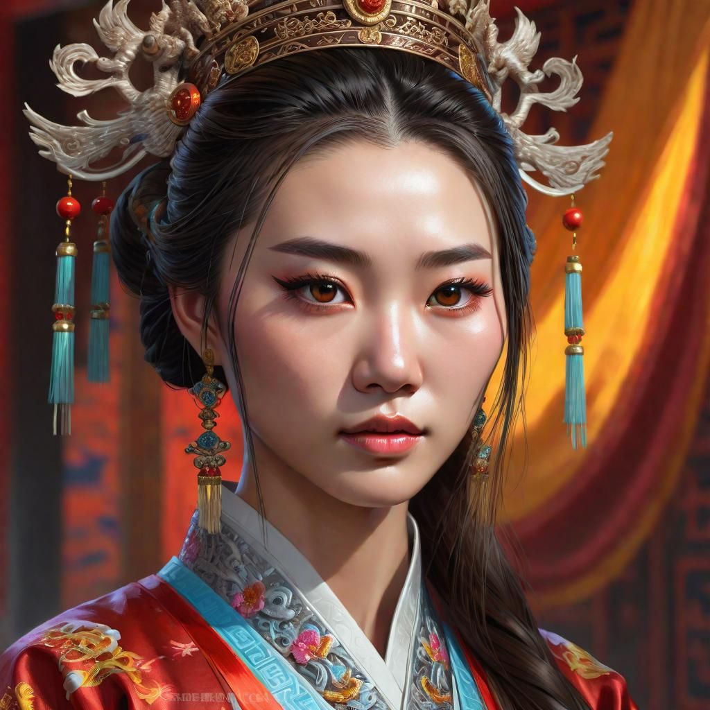 Chinese Royalty - AI Generated Artwork - NightCafe Creator