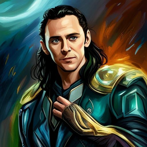 Loki of Asgard - AI Generated Artwork - NightCafe Creator