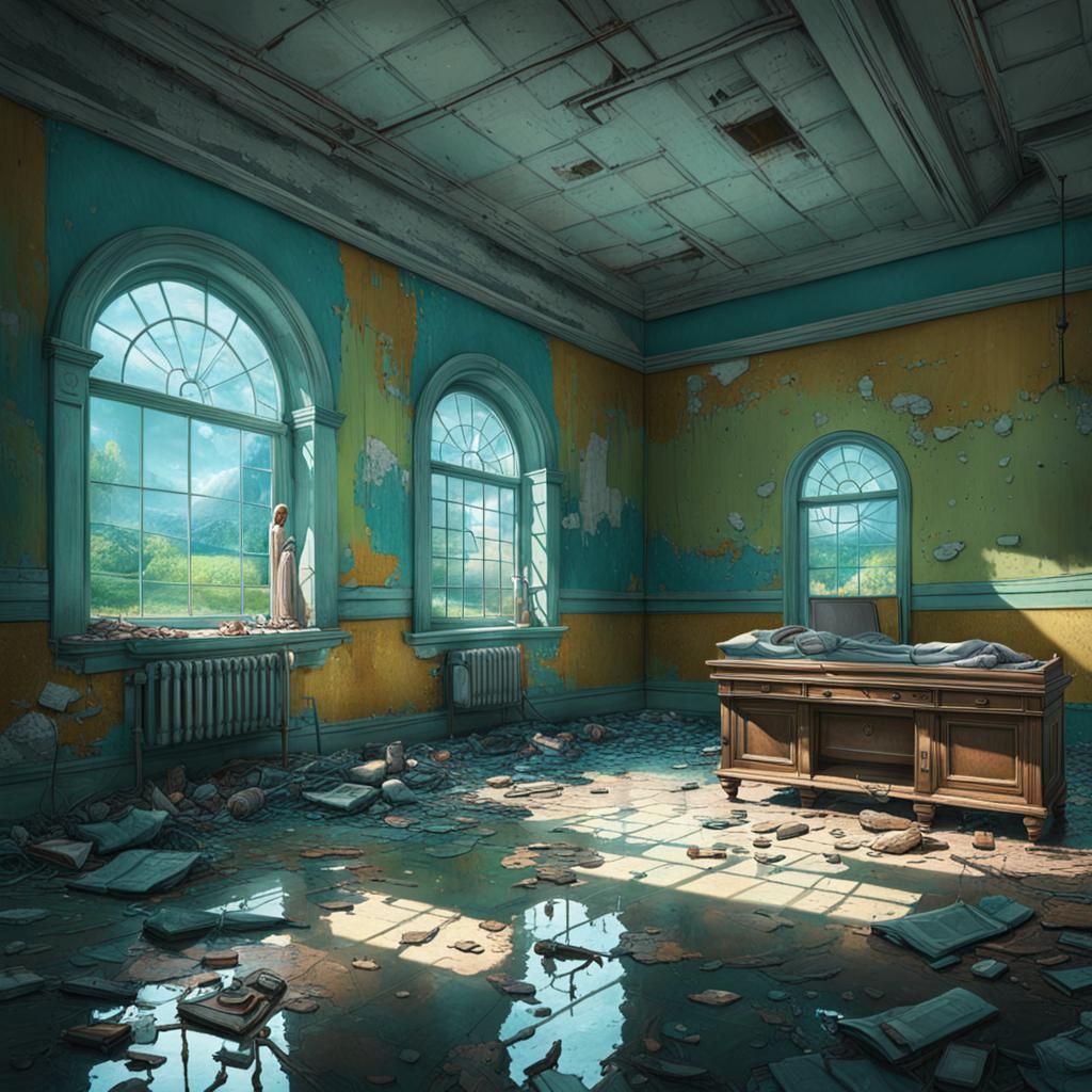 From Busy to Abandoned  by @niina