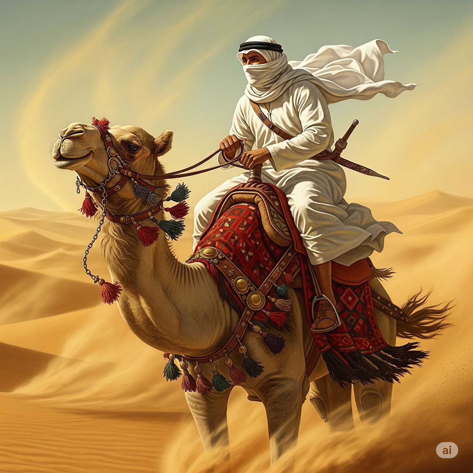 The desert camel rider