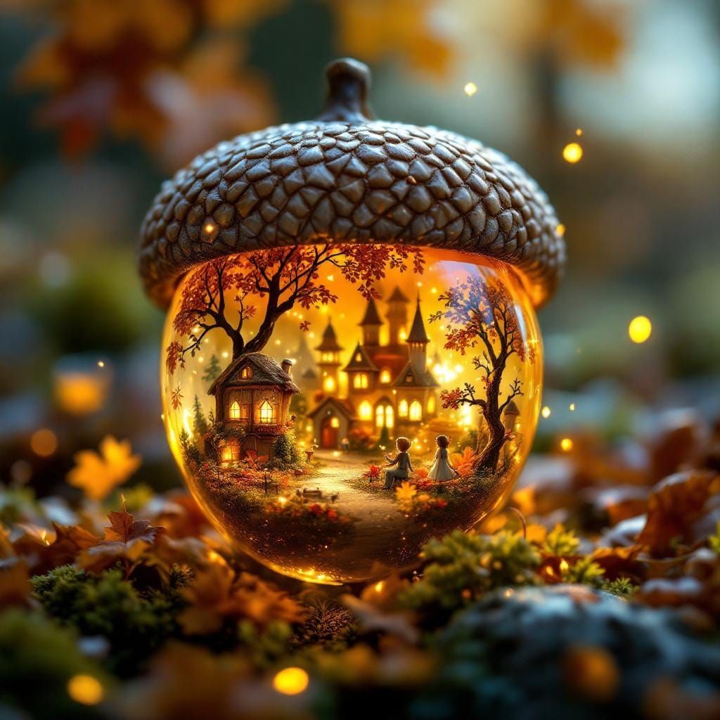 A pixie village...  by @Elisha Sorrowsong