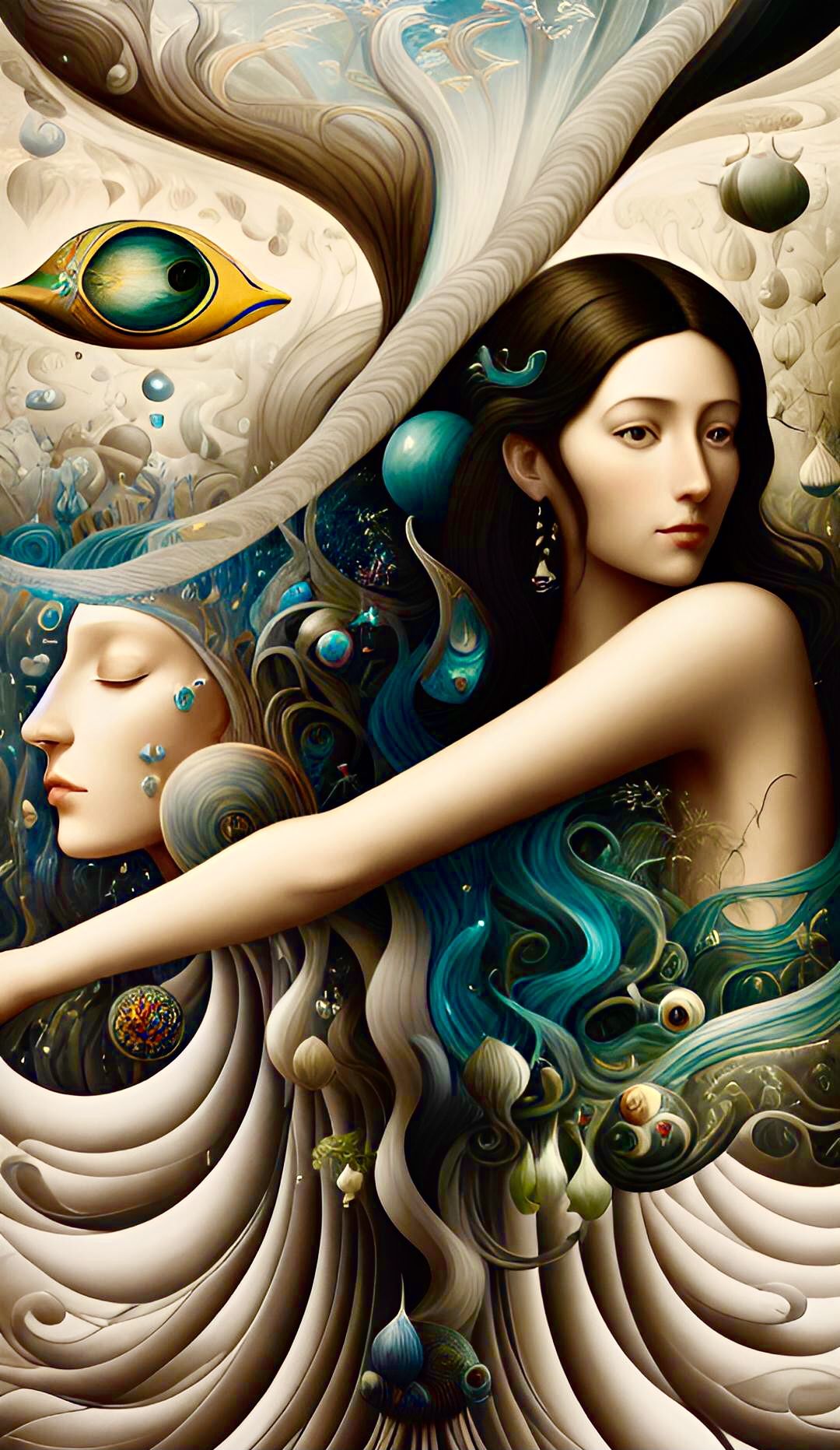 At the edge of the sea of tranquility