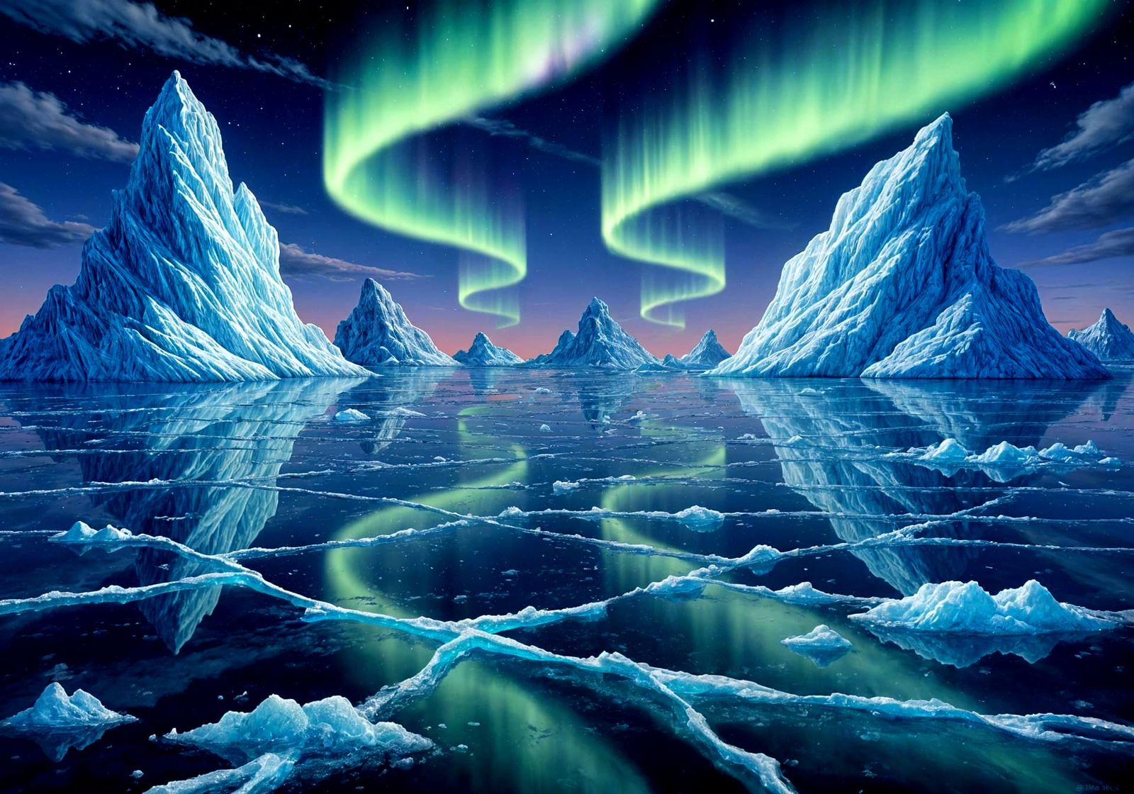 Frozen Ocean   by @photon