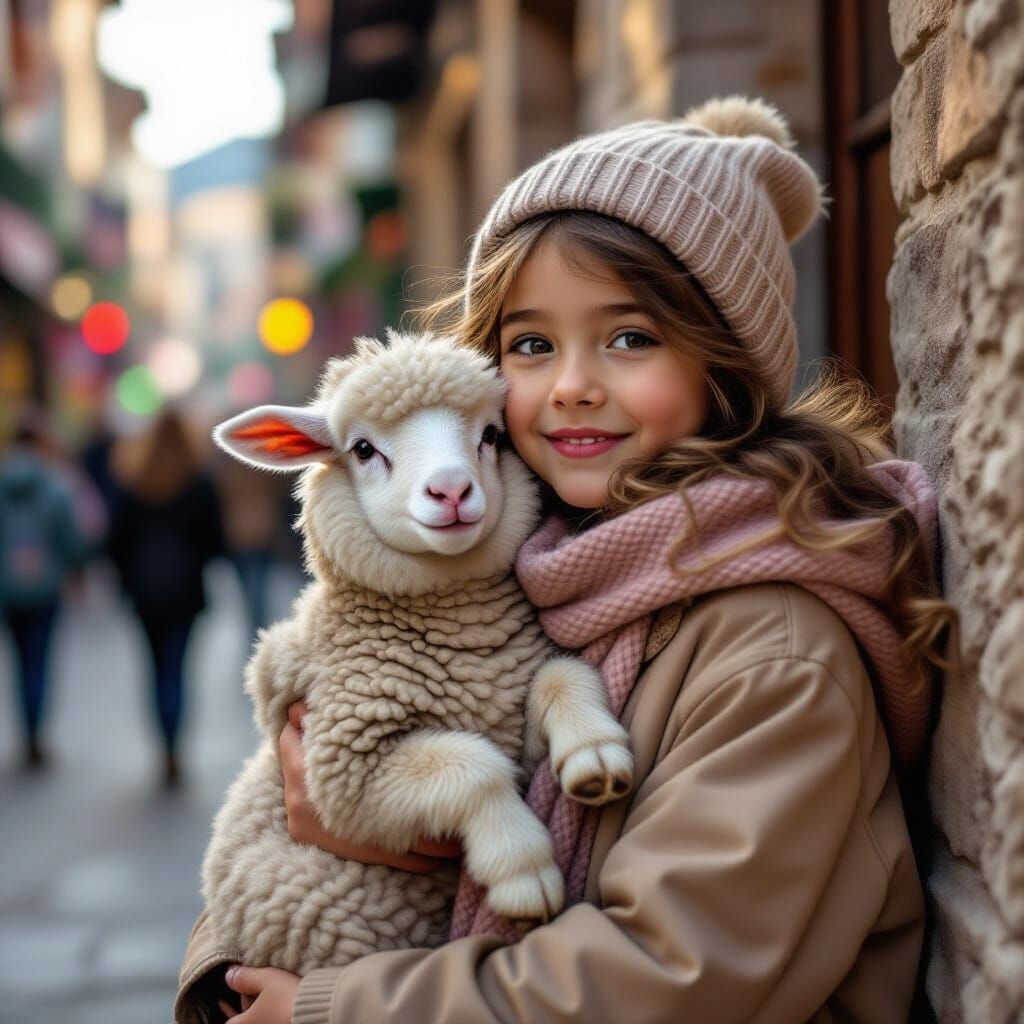 Young Girl With Long Hair