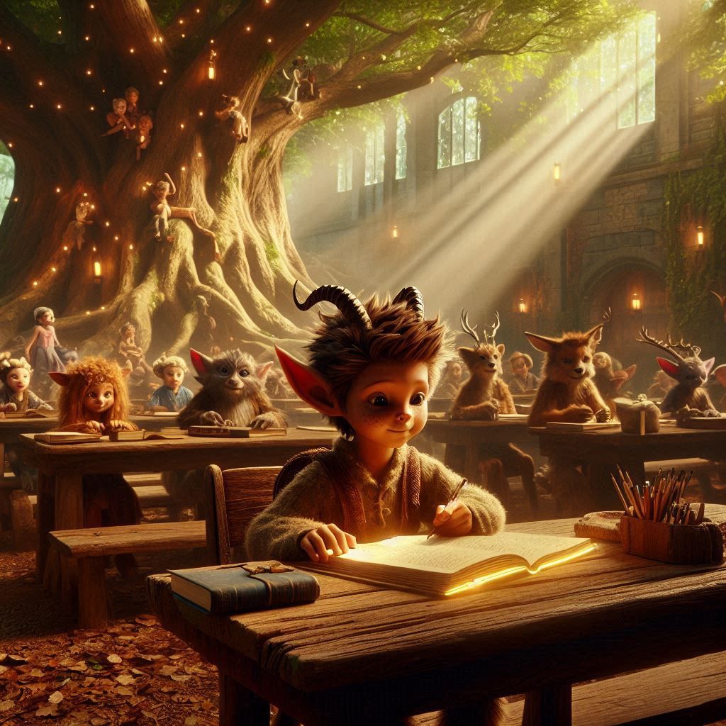 School For Magical Creatures  by @EowElysion